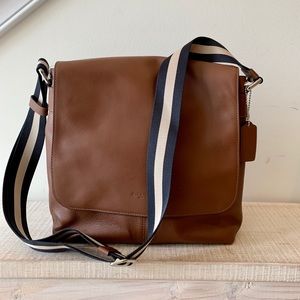 Authentic Coach Charles Messenger Bag